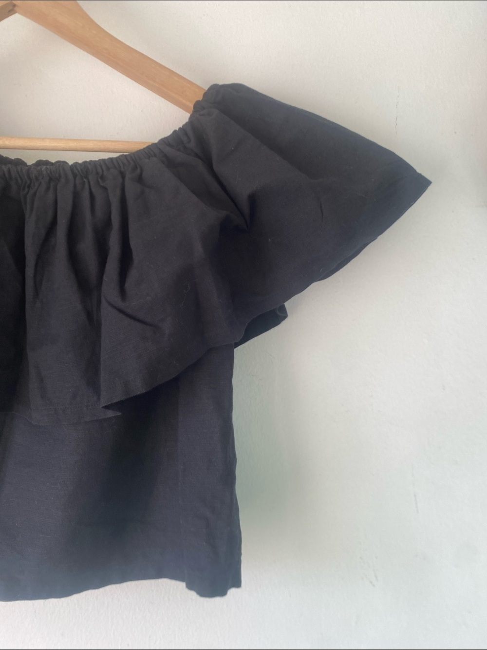 Mara Hoffman S Ruffle Off Shoulder Top - Picture 6 of 8
